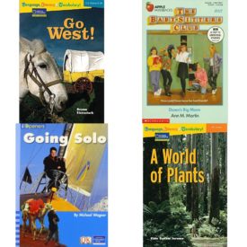 Children's Fun & Educational 4 Pack Paperback Book Bundle (Ages 6-12): Language, Literacy & Vocabulary - Reading Expeditions U.S. History and Life: Go West! Rise and Shine, Dawns Big Move Baby-sitters Club, IOPENERS GOING SOLO SINGLE GRADE 5 2005C, Language, Literacy & Vocabulary - Reading Expeditions Life Science/Human Body: A World of Plants Language, Literacy, and Vocabulary - Reading Expeditions