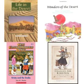 Children's Fun & Educational 4 Pack Paperback Book Bundle (Ages 6-12): Steck-Vaughn Pair-It Books Fluency Stage 4: Student Reader Life in the Desert, Story Book, Wonders of the Desert, Kristy and the Snobs The Baby-Sitters Club #11, Changes for Kirsten : a Winter Story / by Janet Shaw ; Illustrations, Renee Graef ; Vignettes, Keith Skeen