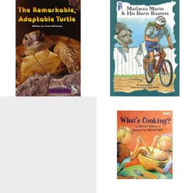 Children's Fun & Educational 4 Pack Paperback Book Bundle (Ages 6-12): LITTLE CELEBRATIONS, NON-FICTION, THE REMARKABLE, ADAPTABLE TURTLE, SINGLE COPY, STAGE 3B, MAILMAN MARIO & HIS BORIS-BUSTERS Dominie Chapter Books, MY FIRST GRADE DOMINIE VOCABULARY DEVELOPMENT, Whats Cooking