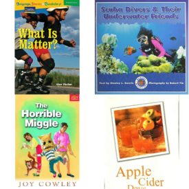 Children's Fun & Educational 4 Pack Paperback Book Bundle (Ages 6-12): Language, Literacy & Vocabulary - Reading Expeditions Physical Science: What Is Matter? Language, Literacy, and Vocabulary - Reading Expeditions, Scuba Divers & Their Underwater Friends Dominie Marine Life Young Readers, HORRIBLE MIGGLE, THE Dominie Joy Chapter Books, Apple Cider Days