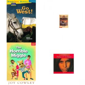 Children's Fun & Educational 4 Pack Paperback Book Bundle (Ages 6-12): Language, Literacy & Vocabulary - Reading Expeditions U.S. History and Life: Go West! Rise and Shine, Dawns Big Date The Baby-Sitters Club #50, HORRIBLE MIGGLE, THE Dominie Joy Chapter Books, Peoples of the Desert Peoples and Their Environments