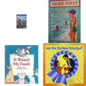 Children's Fun & Educational 4 Pack Paperback Book Bundle (Ages 6-12): IOPENERS IN THE MOUNTAINS SINGLE GRADE 4 2005C, Head first Leveled readers, It Wasnt My Fault, Are You the New Principal?