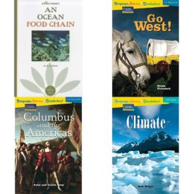 Children's Fun & Educational 4 Pack Paperback Book Bundle (Ages 6-12): Natures Bounty: Ocean, Language, Literacy & Vocabulary - Reading Expeditions U.S. History and Life: Go West! Rise and Shine, Language, Literacy & Vocabulary - Reading Expeditions U.S. History and Life: Columbus and The Americas Language, Literacy, and Vocabulary - Reading Expeditions, Language, Literacy & Vocabulary - Reading Expeditions Earth Science: Climate Avenues