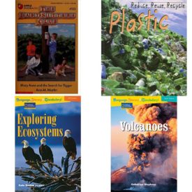 Children's Fun & Educational 4 Pack Paperback Book Bundle (Ages 6-12): Mary Anne and the Search for Tigger The Baby-sitters Club, No. 25, Library Book: Reduce, Reuse, Recycle Plastic Rise and Shine, Language, Literacy & Vocabulary - Reading Expeditions Life Science/Human Body: Exploring Ecosystems Language, Literacy, and Vocabulary - Reading Expeditions, Language, Literacy & Vocabulary - Reading Expeditions Earth Science: Volcanoes Language, Literacy, and Vocabulary - Reading Expeditions