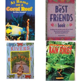 Children's Fun & Educational 4 Pack Paperback Book Bundle (Ages 6-12): AT HOME ON A CORAL REEF, SINGLE COPY, VERY FIRST CHAPTERS, The Best Friends Book, Rivers in the Rain Forest Deep in the Rain Forest, Life in the Rain Forest: Student Book Ranger Rick Science Spectacular