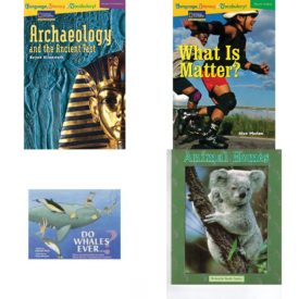 Children's Fun & Educational 4 Pack Paperback Book Bundle (Ages 6-12): Archaeology and the Ancient Past Rise and Shine, Language, Literacy & Vocabulary - Reading Expeditions Physical Science: What Is Matter? Language, Literacy, and Vocabulary - Reading Expeditions, Do Whales Ever...?, Steck-Vaughn Pair-It Books Early Fluency Stage 3: Student Reader Animal Homes , Story Book
