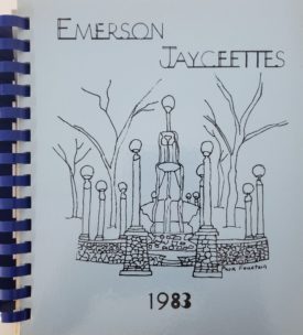 Emerson Jaycfettes Cookbook 1983 (Plastic-comb Paperback)