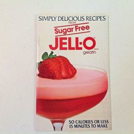 Simply Delicious Recipes from Sugar Free Jell-O Gelatin (Paperback)(New Old Stock)