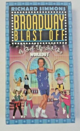 Richard Simmons Broadway Blast Off: A Get-Up-and-Go Workout (VHS Tape)