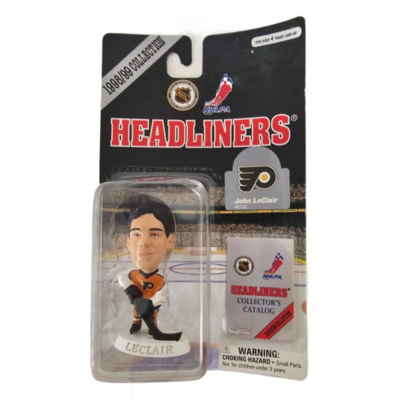 NHLPA Headliners John LeClair 98/99 Collection 3" Action Figure Philadelphia Flyers Legion of Doom