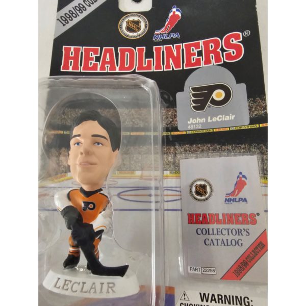 NHLPA Headliners John LeClair 98/99 Collection 3" Action Figure Philadelphia Flyers Legion of Doom