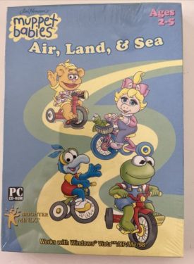 Jim Henderson's Muppet Babies Air, Land & Sea Educational Software Game (PC CD-ROM)