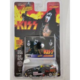 Johnny Lightning KISS Gene Simmons 1:64 Diecast Car w/A TIGHT SITUATION Photo Card #29