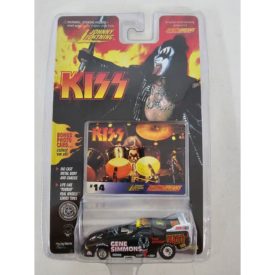 Johnny Lightning KISS Gene Simmons 1:64 Diecast Car w/PETER AT WORK IN OFFICE Photo Card #14