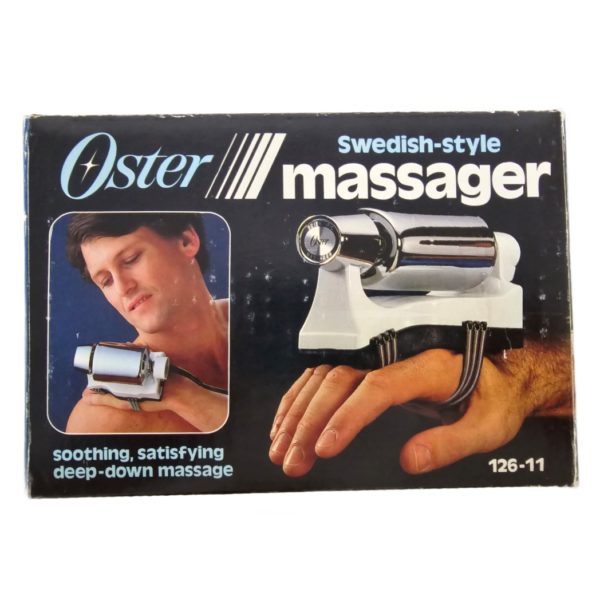 Vintage 1986 Oster Swedish-style Massager 126-11