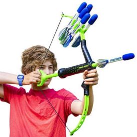 FAUX BOW - Shoots Over 100 Feet - Foam Bow & Arrow Archery Set (Lizardite)