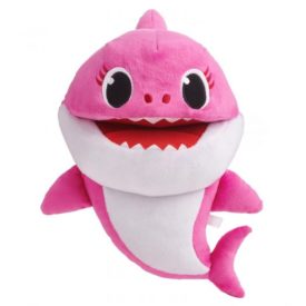 Pinkfong Baby Shark Official Song Puppet with Tempo Control - Mommy Shark - Interactive Preschool Plush Toy By WowWee