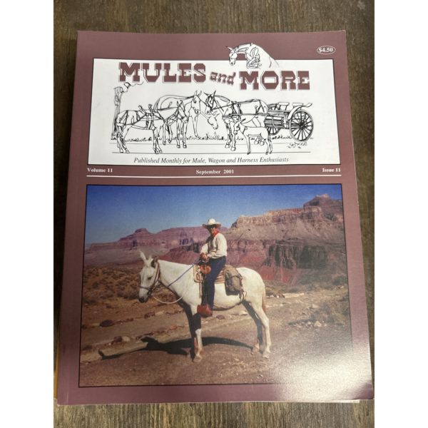 Mules and More - Sept. 2001 Vol. 11 Issue 11 (Back Issue Magazine)