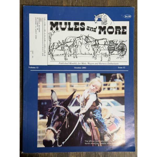 Mules and More - Oct. 2002 Vol. 12 Issue 12 (Back Issue Magazine)