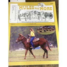 Mules and More - Nov. 2001 Vol. 12 Issue 1 (Back Issue Magazine)