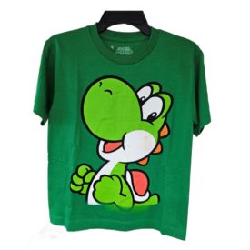 2012 Nintendo Super Mario Yoshi Boys' Graphic Cotton Tee Size 8 Medium