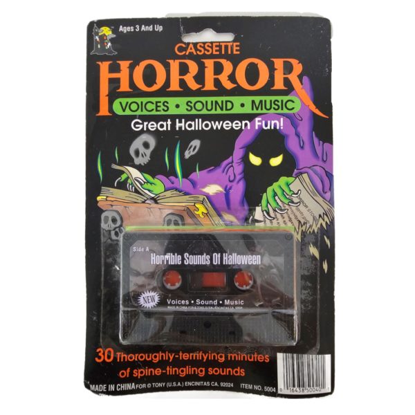 Vintage Horrible Sounds of Halloween: Voices, Sound, Music RARE (Music Cassette)