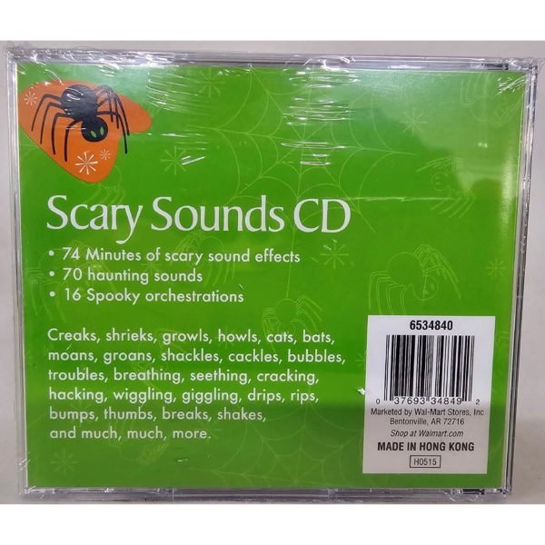 Scary Sounds: Music And Sound Effects (Music CD)