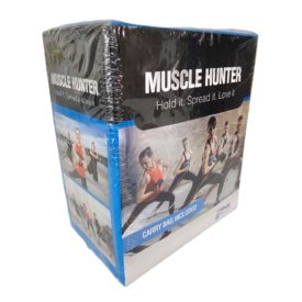 Muscle Hunter Fitness Insanity Resistance Bands, 5 Exercise Bands, 10-50 lbs