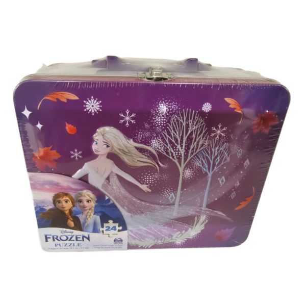Spin Master Disney Frozen Elsa Puzzle 24 Piece In Lunchbox Tin
