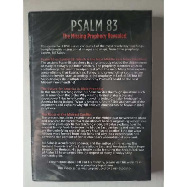 Psalm 83 - The Missing Prophecy Revealed, How Israel Becomes the Next Mideast Superpower     (DVD)