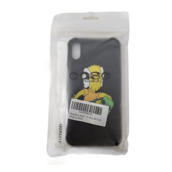 Kaws Bart Simpson Skateboarding iPhone XR Case Cover