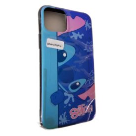 Disney Stitch iPhone 11 Pro Jelly Phone Case Blue Pink