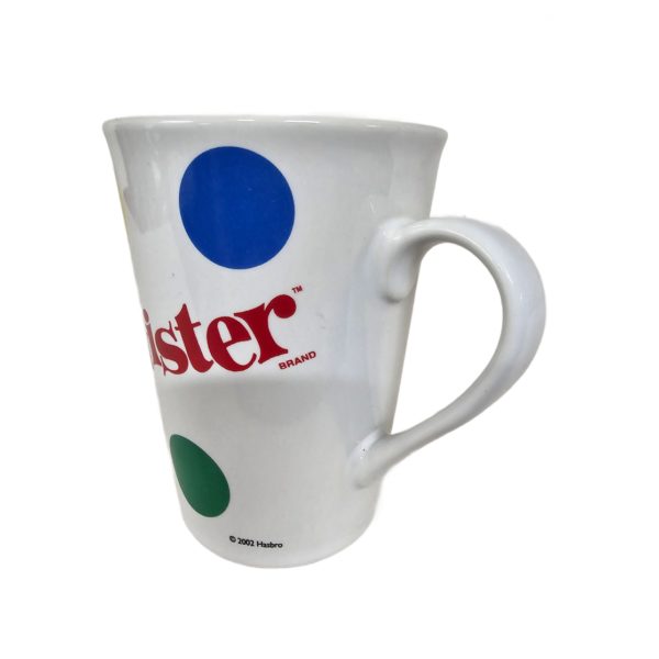 Twister The Game That Ties You In Knots Coffee Mug Sherwood Brands Hasbro 2002
