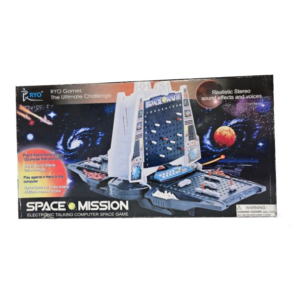 Rare 2009 Ryo Games Space Mission Electronic Talking Computer Space Game