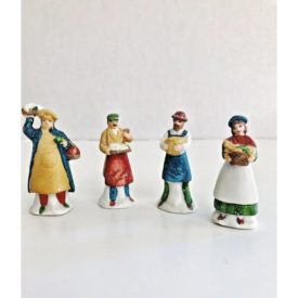 Dept 56 Heritage Village Accessory Shopkeepers Figurine Set 5966-8