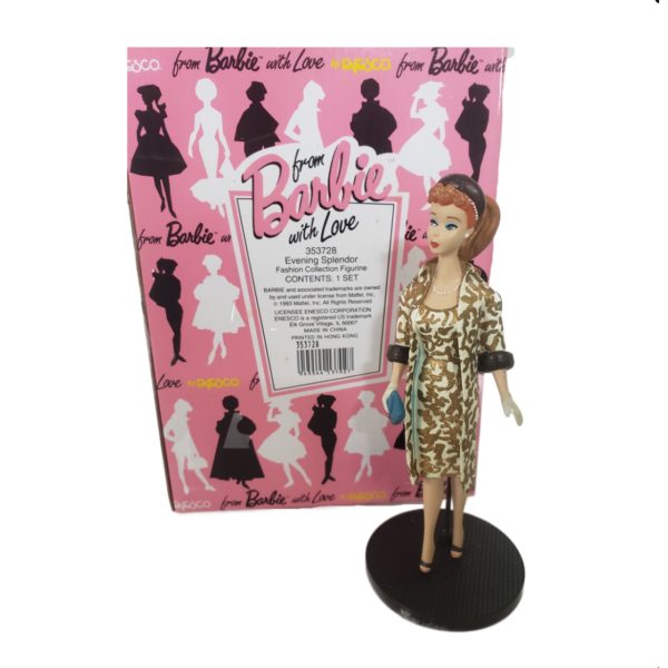 1993 Mattel Enesco From Barbie with Love Evening Splendor Fashion Collection Figurine