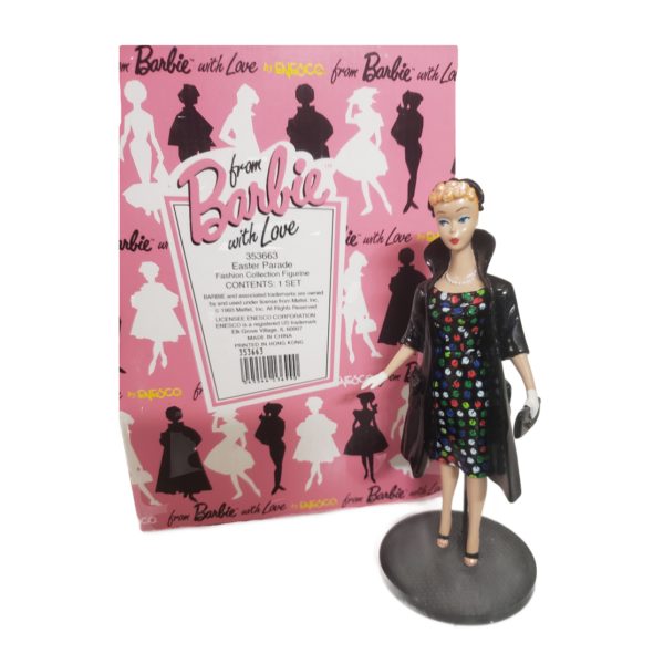 1993 Mattel Enesco From Barbie with Love Easter Parade Fashion Collection Figurine