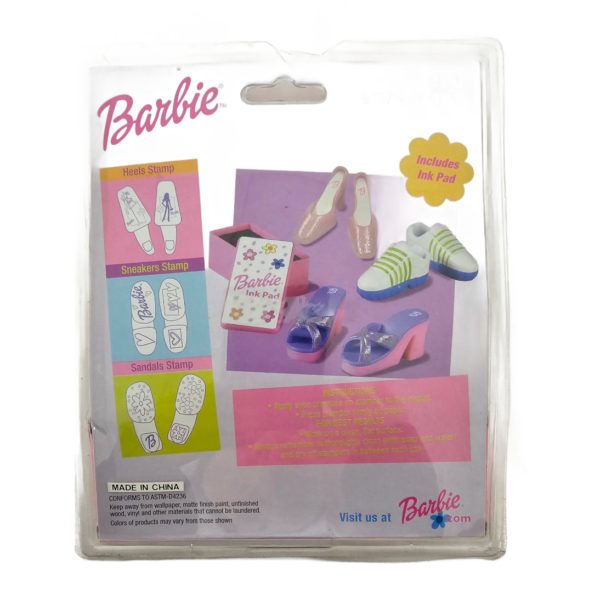 2001 Tara Toy Barbie Shoe Stampers Ages 4 & Up