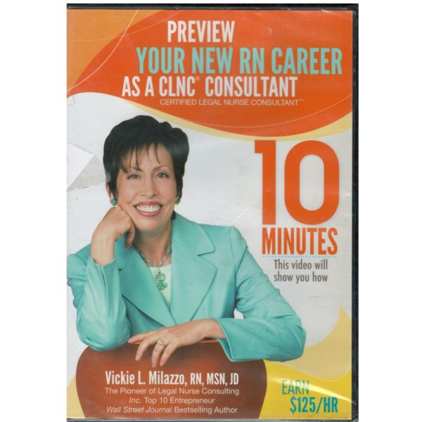 Preview Your New RN Career as a CLNC Consultant (DVD)