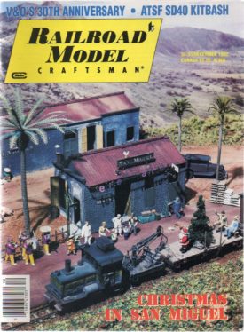 Railroad Model Craftsman December 1992 - Vol 61 No. 7 (Collectible Single Back Issue Magazine)