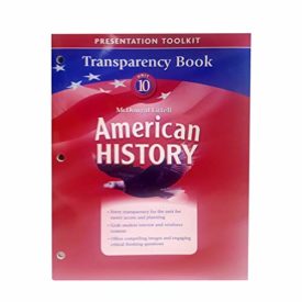 McDougal Littell Middle School American History: Transparency Book Unit 7 Gra...