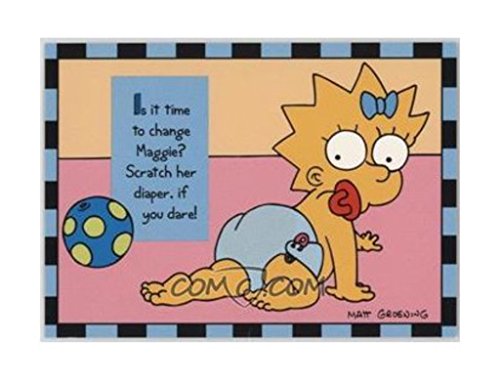 Simpsons Skybox Trading Card Smell-O-Rama #5