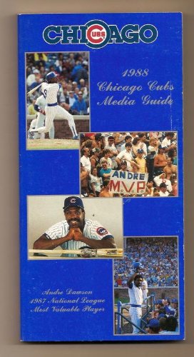 1988 Chicago Cubs Media Guide MLB Baseball [Paperback] [Jan 01, 1988]