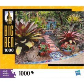 Hasbro Big Ben 1000 piece Puzzle - Tropical Meditation Garden