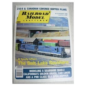 Railroad Model Craftsman (August 1986) - Vol 55 No. 3 (Collectible Single Back Issue Magazine)