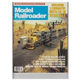 MODEL RAILROADER JULY 1987 - Vol 54 No. 7 (Collectible Single Back Issue Magazine)
