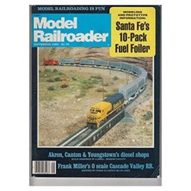 Model Railroader (September 1982)  - Vol 49 No. 9 (Collectible Single Back Issue Magazine)