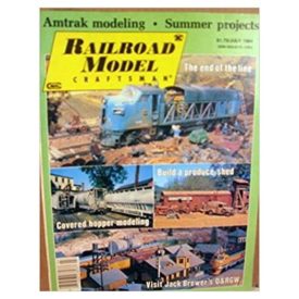 Railroad Model Craftsman Magazine, July 1984 - Vol 53 No. 2 (Collectible Single Back Issue Magazine)