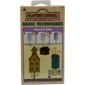 Stencil & Paint Basic Techniques (VHS Tape)