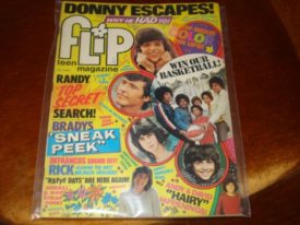 Flip Teen Magazine Donny Osmond, David Cassidy, Jackson Five June 1974 Vol. 9 No. 6 (Collectible Single Back Issue Magazine)